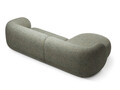Coltar stanga 3 locuri, Kate, Micadoni, 285x176x76 cm, tesatura structurata, verde muschi melanj