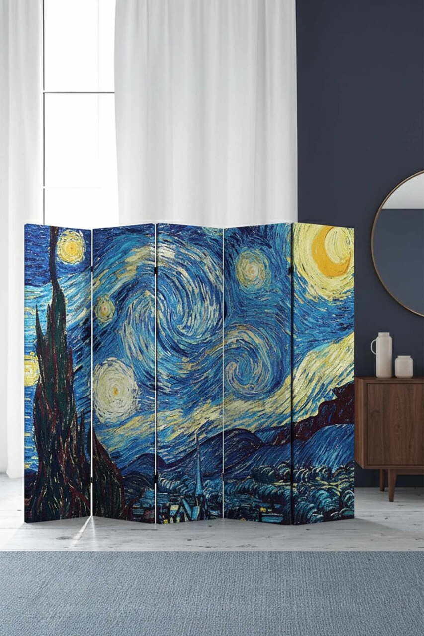 Separator de cameră, Artprvn5Kntmdl6, Multicolor