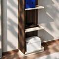 Corp biblioteca, Hanah Home, Aura, 37.8x150x23.8 cm, Travertin/Nuc