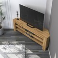 Comoda TV, Inarch, Corner, Stejar