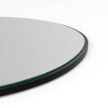 Oglinda decorativa, Neostill, Pietra Nera, 91x61 cm, MDF , Negru