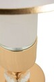 Lampa de masa Gipsy, Mauro Ferretti, 1 x E27, 40W, 30x30x52 cm, fier, auriu/alb