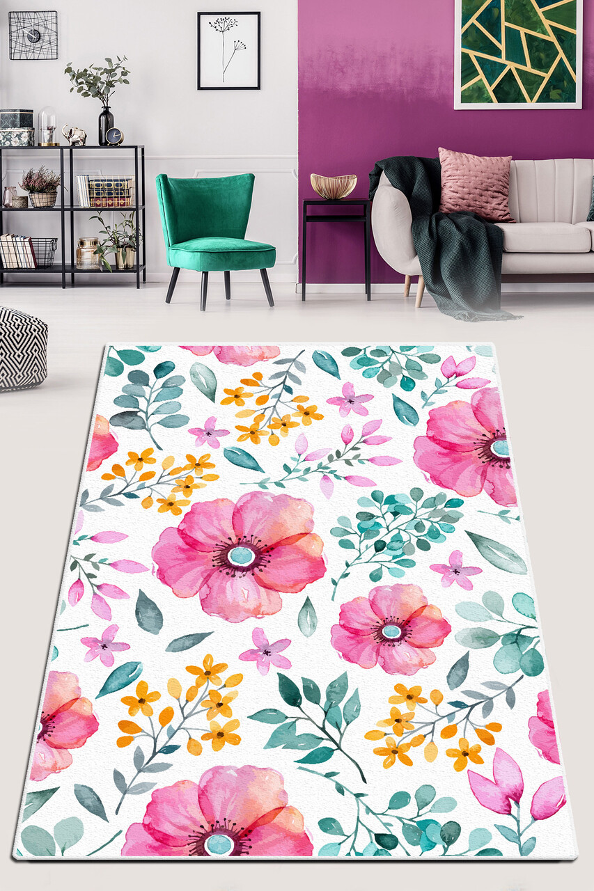 Covor, Azalea Djt, 80x200 cm, Multicolor