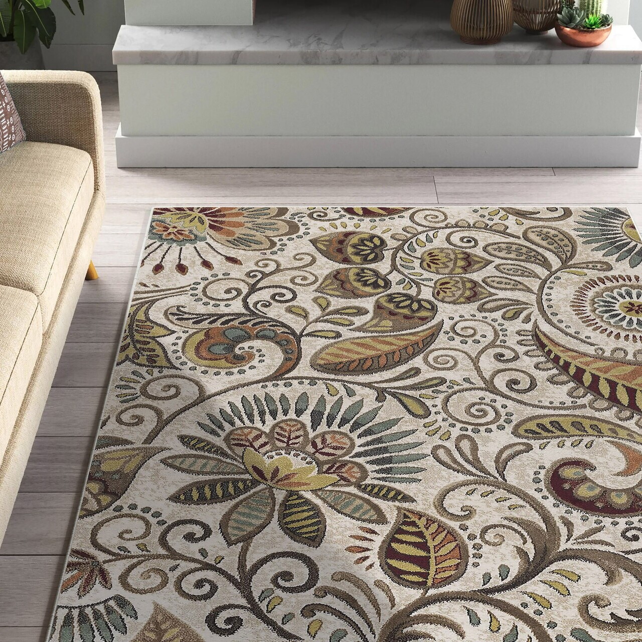 Covor Woopamuk243 80x150 cm BUMBAC/POLIESTER Multicolor