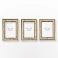 Set 3 rame foto, 3BAFC1032_1521, Plastic, Maro