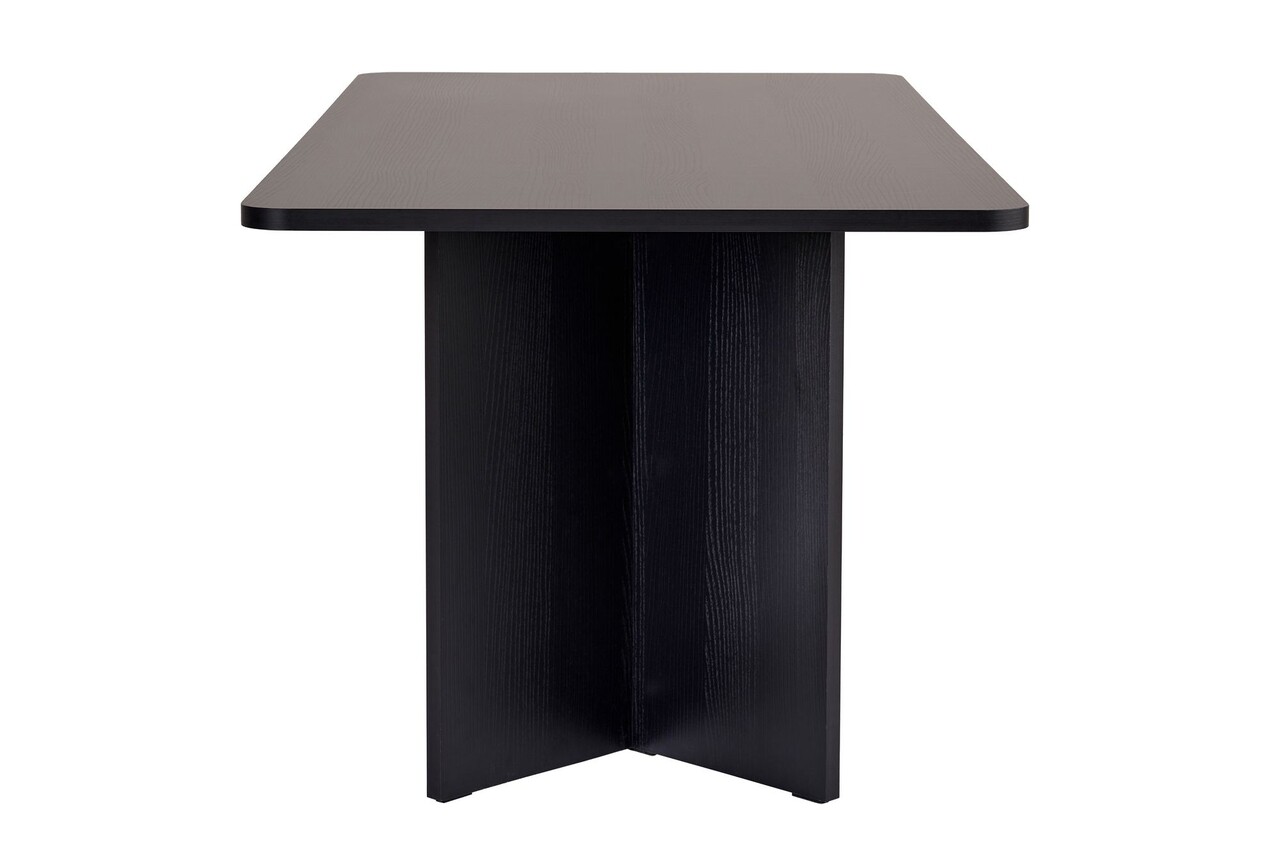 Masa, Nordure, Linza, 180x75x90 cm, Negru - imagine 6