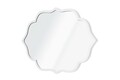Oglinda decorativa, Lumisfera, Velvet 30 x 42, Alb
