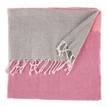 Patura / Pled Stripes, Gift Decor, 90 x 170 cm, 100% bumbac, roz