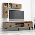 Set mobilier living, Hommy Craft, Samba, Nuc / Albastru