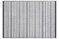 Covor, 65294 Meridyen, 117x180 cm, Polipropilena, Alb/Negru