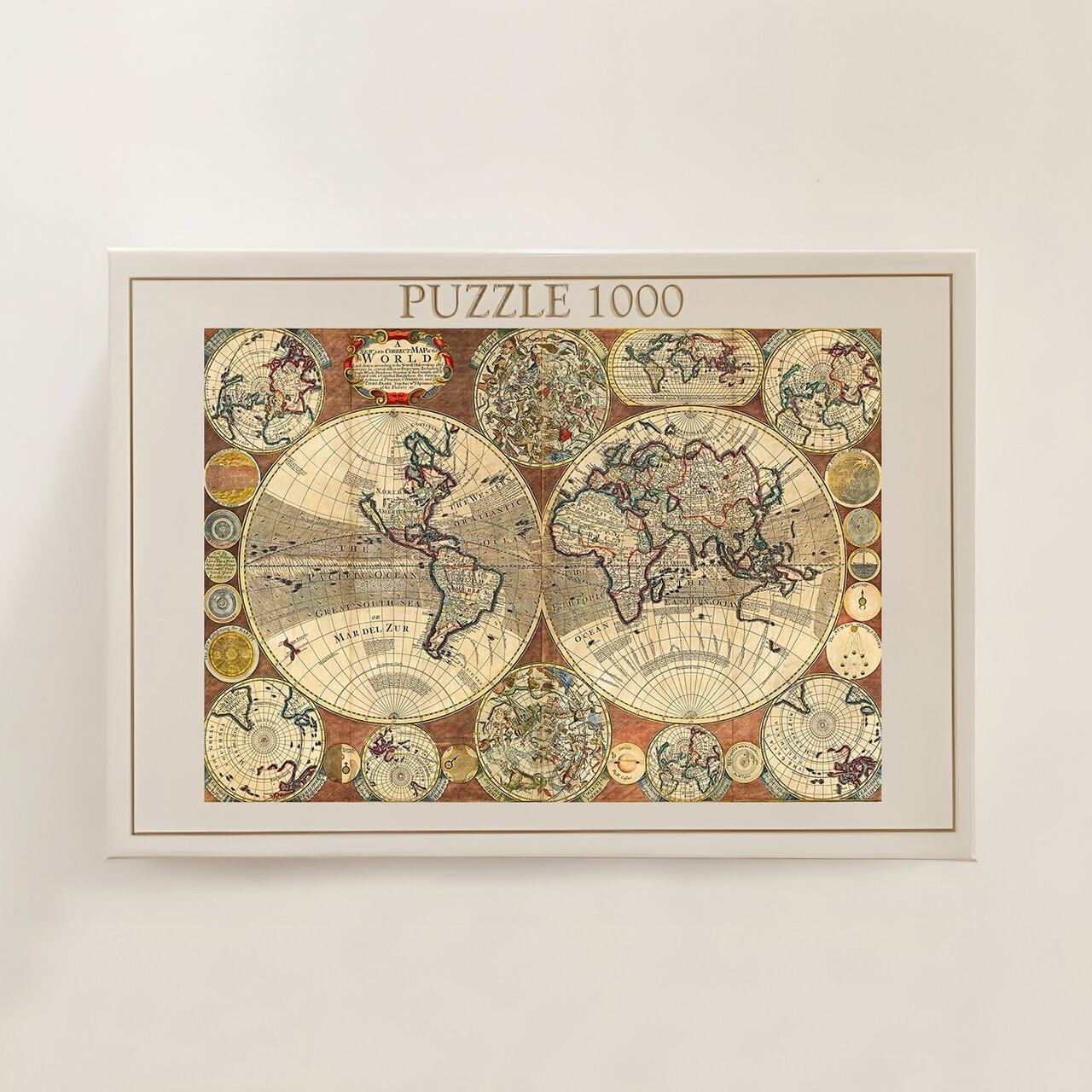 Puzzle, Wallxpert, PZL_0127_1000, Multicolor - view 3
