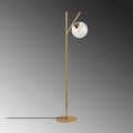 Lampadar, Fork - 13029, Fulgor, 31 x 45 x 152 cm, 1 x E14, 40W, auriu