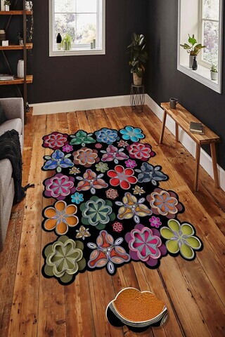 Covor, Hmnt964, 80x150 cm, Multicolor