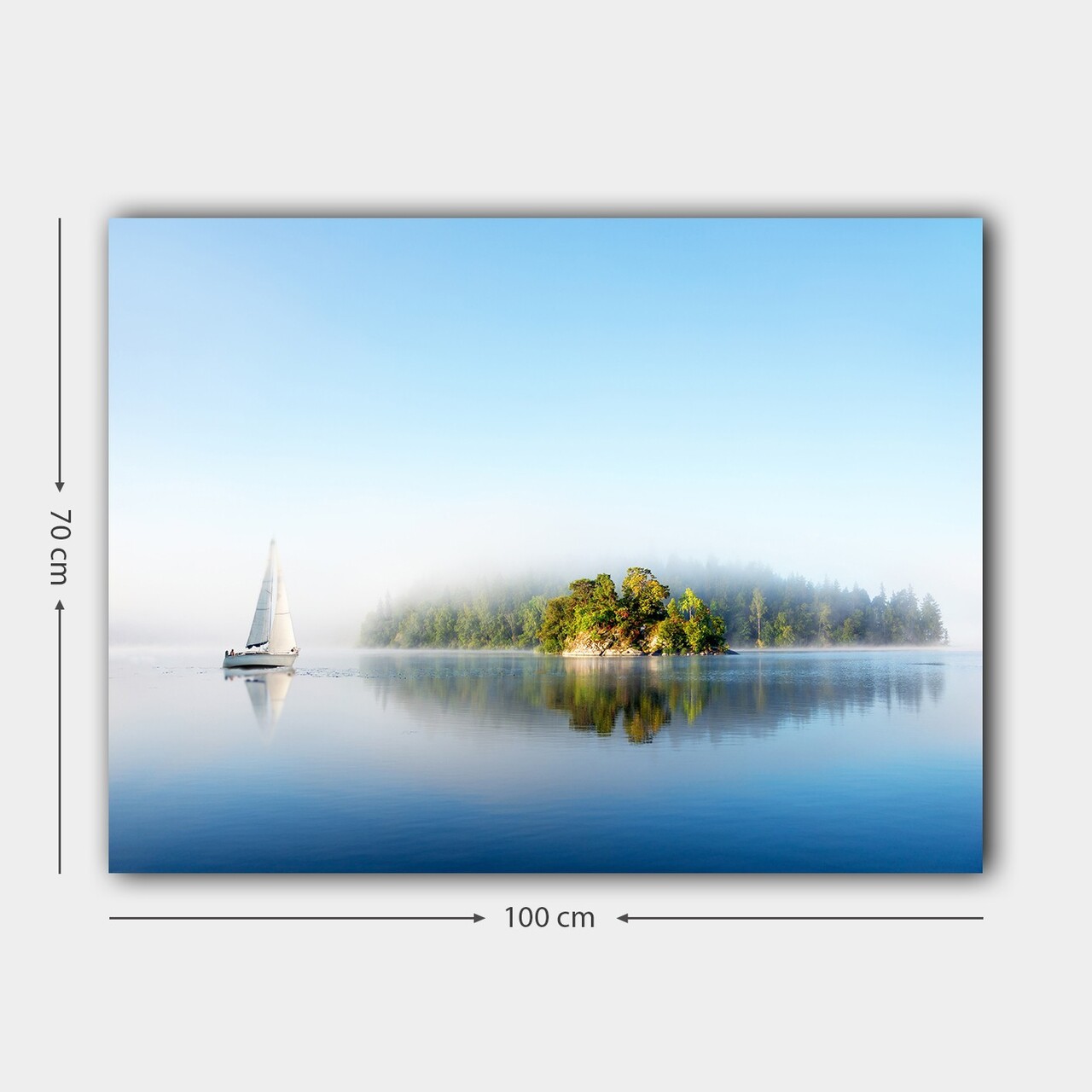 Tablou decorativ, 160255352_70100, Cadru: 100% LEMN (grosime: 3 cm), Multicolor - view 3