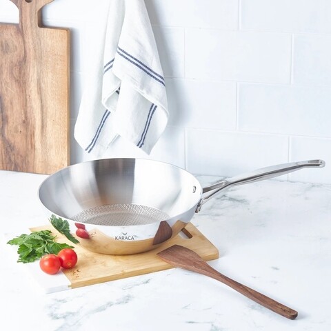 Tigaie Power 28 v2, Karaca, 34x34x10 cm, inox, 2.8 l 2.8