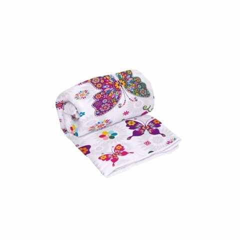 Pilota Alcam Papillons microfibra matlasata, 140 x 200 cm, 250g/mp