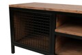 Comoda TV Zeno, Kalune Design, 150x40x47 cm, natural/negru