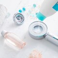 Cap de dus dublu cu rezervor gel de dus 3in1 Xawara, InnovaGoods, ergonomic, argintiu