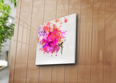 Tablou decorativ, 4545k-93, canvas, dimensiune: 45 x 45 cm, multicolor