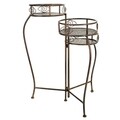Suport pentru ghivece, Cleo, Creaciones Meng, 30x23x66 cm, fier forjat