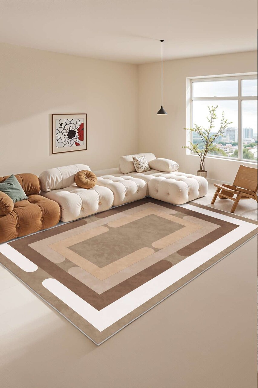 Covor (100 x 300), Sftkece048, 100x300 cm, Maro - view 2