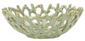 Vas decorativ Coral, Mauro Ferretti, 35x13 cm, ceramica, verde