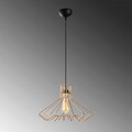 Lustra, Opviq, 892OPV1577, Metal, Cupru/Negru