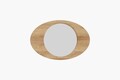 Oglinda decorativa, Siam, Obble, 60x90x2.2 cm, Maro