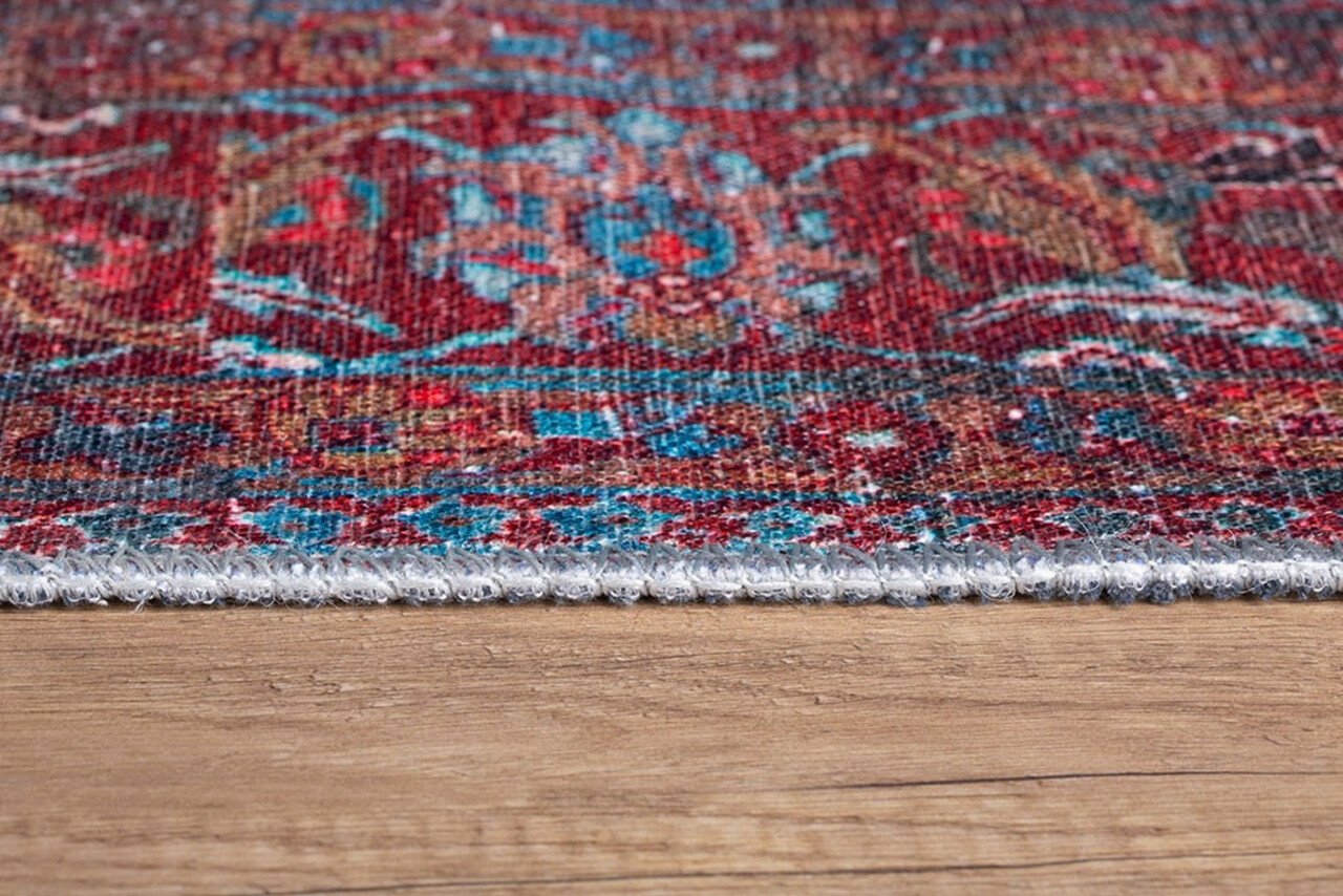 Covor, Claret Red AL 170 , 75x150 cm, Poliester , Multicolor