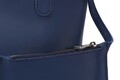 Geanta Juicy Couture 168, 45x13x30 cm, piele ecologica, albastru inchis/alb