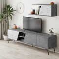 Comoda TV, Homitis, Fiona, Gri / Carrara