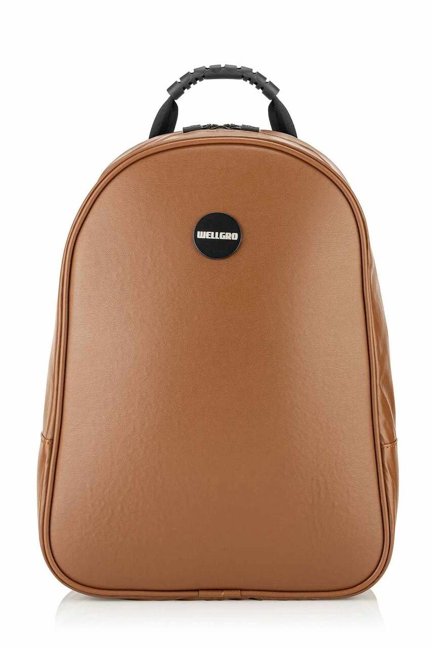 Ghiozdan multifunctional pentru mamici, Wallxpert, Novabag, Bej - imagine 2