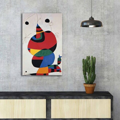Tablou decorativ, famousart-079, canvas, dimensiune: 45 x 70 cm, multicolor