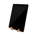 Suport pentru tableta, Compactor, 9 x 12 x 13 cm, bambus, maro