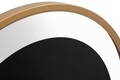 Ceas de perete Fashion, Mauro Ferretti, 60 cm, fier, auriu/negru