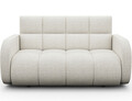 Canapea extensibila 3 locuri ELTAP, Deverio, 154x103x83 cm, lemn/poliester, alb