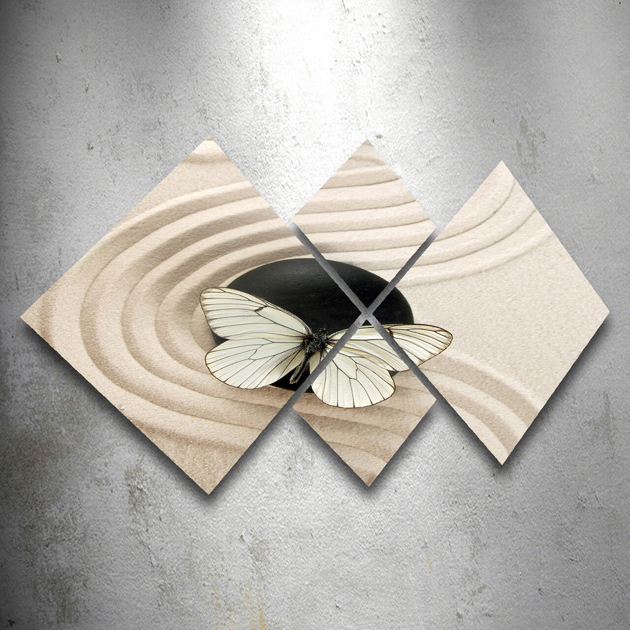Set 4 tablouri decorative, 4MDF259459121, MDF, Imprimat UV, Multicolor - 1 | YEO