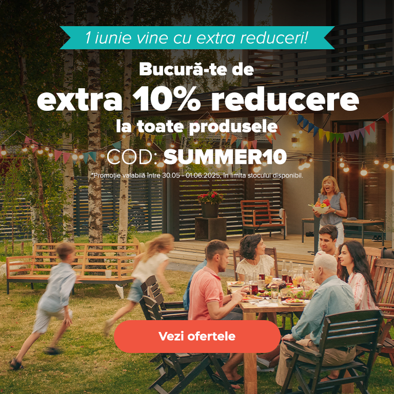 Extra 10% reducere la toate produsele